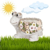 DONICZKA CERAMICZNA ŚLIMAK DUŻA DO KWIATÓW OGRÓD TARAS DOM ZWIERZAK LATO