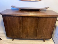 Komoda Art Deco orzechowa | lata 1920–1930 | oryginał | nadstawka | antyk