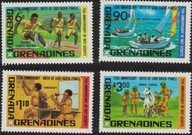 Grenada Grenadyny 1982 Znaczki 485-8 ** harcerstwo sport konie
