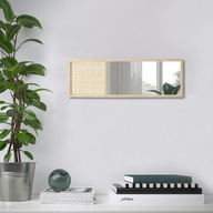 Ikea Folkja lustro 60x20 cm ręcznie wykonane