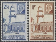 Francuskie Wybrzeże Somalii - osobowości** (1941) SW 193-194