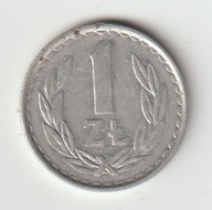 PRL 1 zloty 1985