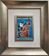 EDWARD DWURNIK - AKRYL - Kontrabasista