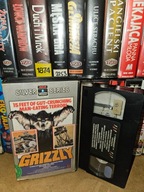 GRIZZLY MEGA UNIKAT KASETA WIDEO VHS - CHRISTOPHER GEORGE | HORROR