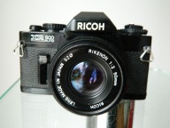 Lustrzanka analogowa jak nowa RICOH XR 500 AUTO z Rikenon 1:2 50 mm