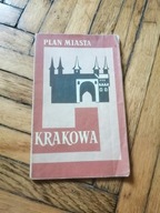 Kraków stary plan miasta autobusy tramwaje