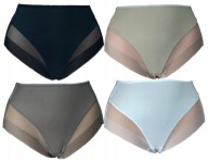 Majtki wyszczuplające bezszwowe XL Miego 864 Białe