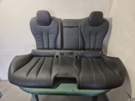 Siedzisko Kanapy Tył Tylnej Czarna Skóra BMW 6 F06 Gran Coupe 7284800