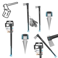 SIEKIERA ROZŁUPUJĄCA DO RĄBANIA ŁUPANIA DREWNA DUŻA TOPOREK