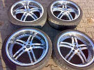 CHEVROLET CAMARO V 2009 2015 KOŁA FELGI 22'' CHROM 5X120 BAZO 265/35R22