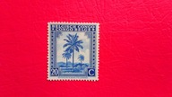 KONGO BELGIJSKIE 1942 drzewa palmy czyste**