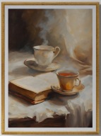 A2 PLAKAT OBRAZ, PLAKAT FILIŻANKA KAWY HERBATY KAWA HERBATA