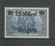 Okupacja Belgii Mi. 24 * czysty