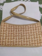 Torebka ze skóry z PRL-u