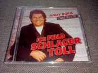 ANDY BORG - Ich Find Schlager Toll - Das Beste / CD, REMASTER, NOWY, FOLIA!