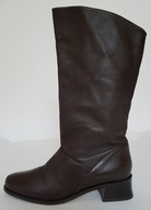 SHELLY - damskie kozaki skórzane roz. 6 - 39 - 26cm