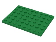 LEGO 3036 303628 Płytka 6x8 zielona 4507311 3szt Nowe