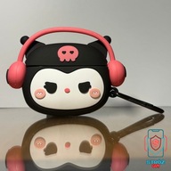 Etui AirPods 3 Pro Kuromi, Śliczne, Pełna ochrona, Antypoślizgowe, StróżGSM
