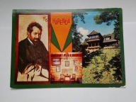 ZAKOPANE HARENDA - dom, muzeum Jana Kasprowicza - pocztówka z 1983