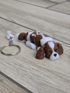 Uroczy Brelok Cavalier King Charles Spaniel 3d - Druk3d fidget Keychain