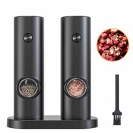 Młynek elektryczny do mielenia przypraw, soli, pieprzu, innych 2 sztuki