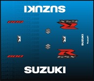 Naklejki Okleiny dla SUZUKI GSX-R 600 rok 2008 2009 2010 Nalepki GSXR 600