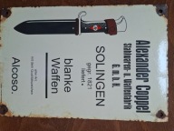 SZYLD-kordzik HJ z fabryki bardzo rzadki,A,COPPEL,SOLINGEN