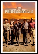 A2 PLAKAT KINO FILM ZAWODOWCY, THE PROFESSIONALS, CLAUDIA CARDINALE (1966)
