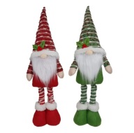 Skrzaty krasnale teleskopowe nogi 65cm para 2 sztuki dekoracja świąteczna