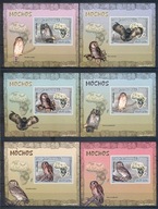 PTAKI DRAP.SOWY.MOZAMBIK. Mi 6xBl.B delux**2007r.