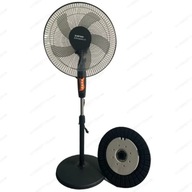 WENTYLATOR PODŁOGOWY ELEKTROMET 50W NOWOCZESNY MOCNY I STABILNY