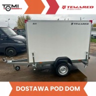 Przyczepa samochodowa przyczepka TEMARED SMART BOX 2312 furgon DOSTAWA