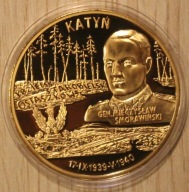 POLACY W II WOJNIE ŚWIATOWEJ - KATYŃ - IDEALNY, MENNICZY