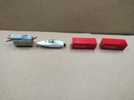 różne - ładunki wielkogabarytowe, transformator, kontenery , łódź, 1/87