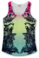 NEW LOOK * BLUZKA print HAWAII ombre * 158-164