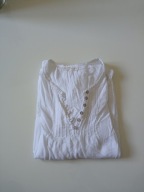 Zara Girls młodzieżowa letnia bluzeczka biała r 164