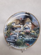 PORCELANOWY TALERZ ŚCIENNY FRANKLIN MINT PORCELANA