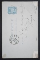 Karta-30 Francja 1879r.