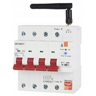 Bezpiecznik 3 Fazy Wyłącznik WiFi 4P Tuya 63A 6KV Pomiar Energii