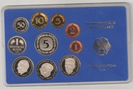 Niemcy NRF zestaw 10 szt 1985 J stan PP UNC
