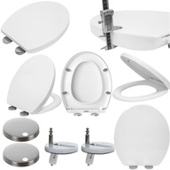 DESKA WC SEDESOWA WOLNOOPADAJĄCA KLOZOTOWA UNIWERSALNA MOCNA PREMIUM