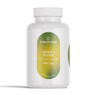 Ginkgo biloba Miłorząb japoński - 500 mg 60 kapsułek - Pamięć Koncentracja