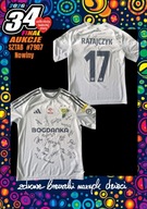 Koszulka meczowa Roksany Ratajczyk z autografami GKS Górnik Łęczna