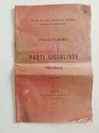 Program Polskiej Partii Socjalistycznej 1907 (Frakcja Rewolucyjna) PPS