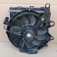 KOMPLET CHŁODNIC CHŁODNICA WODY LEWA + WENTYLATOR E-TRON GT SPRAWNY