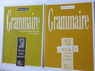 Grammaire 350 Exercises 1 Francuski Ćwiczenia + klucz odpowiedzi 2 książki