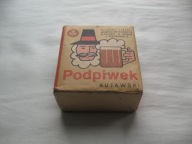 WŁOCŁAWEK stary NIEUŻYWANY PODPIWEK KUJAWSKI W OPAKOWANIU Z CZASÓW PRL-u