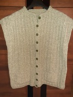 Kamizelka wełniana XXXL handmade sweter nowa