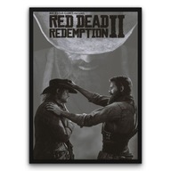 Plakat z ramą 40x50 Red Dead Redemption II western gra| Pomysł na prezent