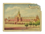 DR A. OETKER PRZEDWOJENNA REKLAMA OBRAZEK SUKIENNICE W KRAKOWIE